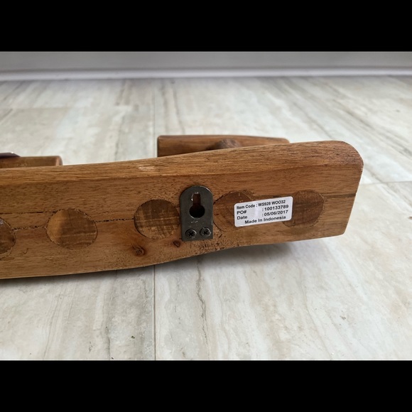 Ballard Designs Wall Decor Nwt Ballard Designs Natural Wood Pegged